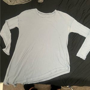 LULULEMON asymmetrical long sleeve